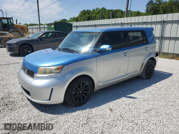 2008 Scion xB z VIN JTLKE50E281014043, wystawiony jako Copart lot #53405835 z przebiegiem 219 577 mil mil oraz Szkoda całkowita • Salvage title. Historia ofert i sprzedaży dostępna na DreamBid. Obrazek 1.