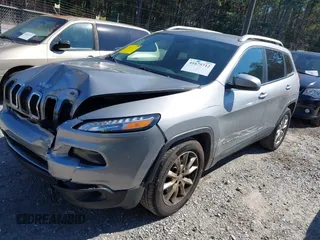 2016 Jeep Cherokee Limited with VIN 1C4PJLDB8GW239294, listed as a IAAI auction lot 41675712 with 140,491 mi miles. Bid and sale history available at carsss.com. Image 17.