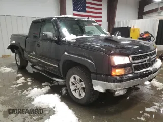 2006 Chevrolet Silverado 1500 with VIN 1GCEK19B16Z192673, listed as a Copart auction lot 49893965 with 163,442 mi miles and Salvage Title. Bid and sale history available at DreamBid. Image 4.