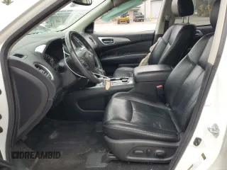 2017 Nissan Pathfinder SV with VIN 5N1DR2MM3HC629693, listed as a Copart auction lot 49261785 with 106,312 mi miles and Salvage Title. Bid and sale history available at carsss.com. Image 7.