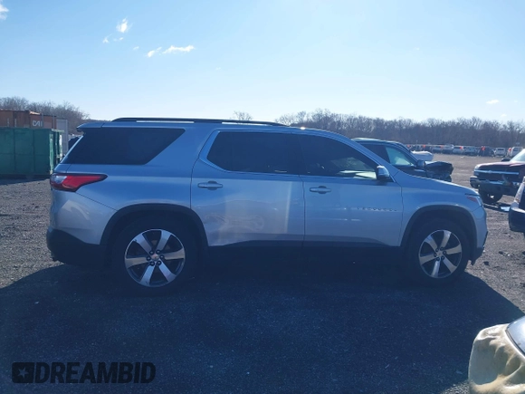 2020 Chevrolet Traverse LT with VIN 1GNEVHKW8LJ108105, listed as a IAAI auction lot 41854348 with 153,532 mi miles and . Bid and sale history available at DreamBid. Image 13.
