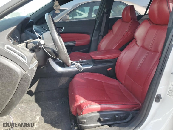 2018 Acura TLX w/A-SPEC Pkg with VIN 19UUB2F62JA009797, listed as a Copart auction lot 46893535 with 0 mi miles and Non Repairable. Bid and sale history available at carsss.com. Image 7.