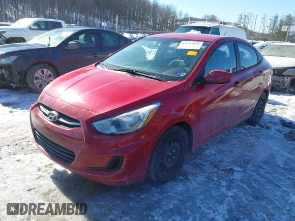2015 Hyundai Accent GLS with VIN KMHCT4AE7FU825438, listed as a IAAI auction lot 41392005 with 111,913 mi miles and . Bid and sale history available at carsss.com. Image 20.