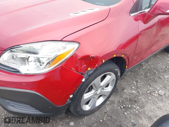 2015 Buick Encore with VIN KL4CJASB7FB240233, listed as a IAAI auction lot 41493333 with 70,632 mi miles. Bid and sale history available at carsss.com. Image 6.