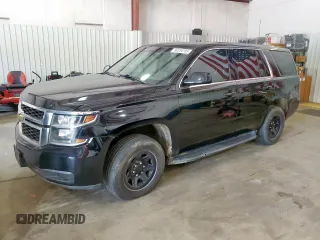 2019 Chevrolet Tahoe Commercial with VIN 1GNLCDEC4KR218558, listed as a Copart auction lot 66394705 with 135,984 mi miles and Clean title. Bid and sale history available at DreamBid. Image 1.