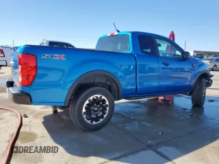 2021 Ford Ranger XL with VIN 1FTER1EH5MLD22461, listed as a Copart auction lot 45976125 with 54,907 mi miles and Clean Title. Bid and sale history available at carsss.com. Image 3.
