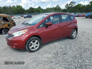 2016 Nissan Note S Plus with VIN 3N1CE2CP6GL377807, listed as a Copart auction lot 61084985 with 111,171 mi miles and Salvage title. Bid and sale history available at DreamBid. Image 1.