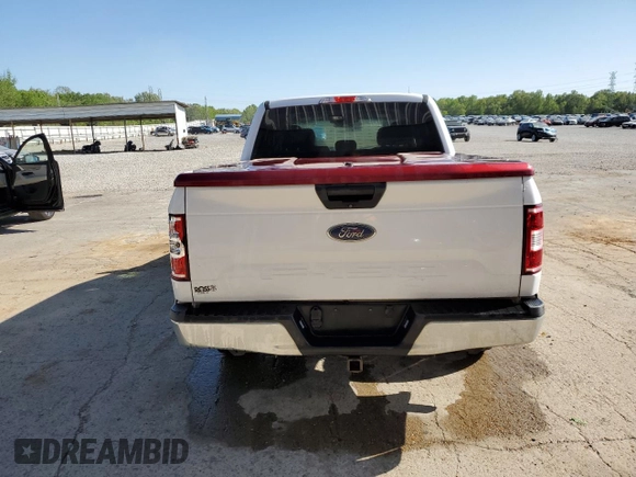 2018 Ford F-150 XL with VIN 1FTEW1C53JKF43575, listed as a Copart auction lot 53321125 with 79,707 mi miles and Salvage title. Bid and sale history available at DreamBid. Image 6.