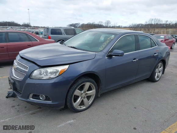 2013 Chevrolet Malibu LTZ with VIN 1G11J5SX2DF201371, listed as a IAAI auction lot 41013040 with 177,245 mi miles. Bid and sale history available at carsss.com. Image 18.