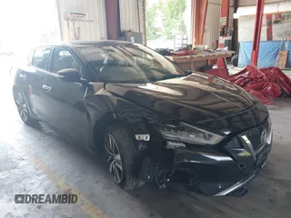 2020 Nissan Maxima SV with VIN 1N4AA6CV3LC364031, listed as a IAAI auction lot 42559671 with 99,016 mi miles and . Bid and sale history available at DreamBid. Image 1.