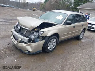 2008 Subaru Outback (Natl) with VIN 4S4BP60CX87349411, listed as a IAAI auction lot 41942243 with 135,012 mi miles. Bid and sale history available at carsss.com. Image 19.