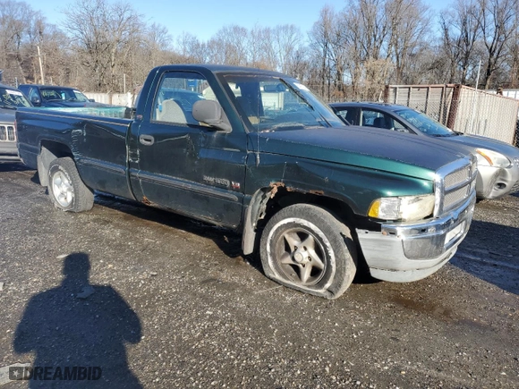 1999 Dodge Ram 1500 with VIN 1B7HC16Z9XS154873, listed as a Copart auction lot 82997084 with 165,875 mi miles and Salvage Title. Bid and sale history available at carsss.com. Image 4.