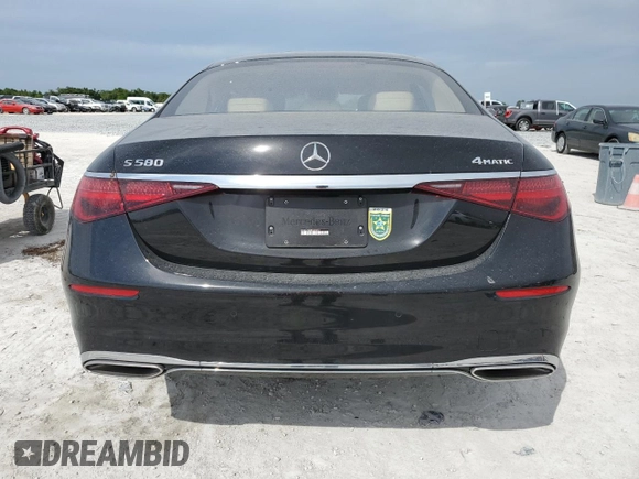 2024 Mercedes-Benz S 580 с VIN W1K6G7GB8RA260259, выставлен на аукционе Copart как лот 50314455 с пробегом Не указан миль и На запчасти • Non repairable. История ставок и продаж доступна на DreamBid. Изображение 6.