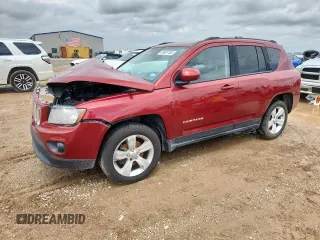 2016 Jeep Compass Latitude with VIN 1C4NJCEA4GD636445, listed as a Copart auction lot 61861165 with 139,531 mi miles and Salvage title. Bid and sale history available at DreamBid. Image 1.