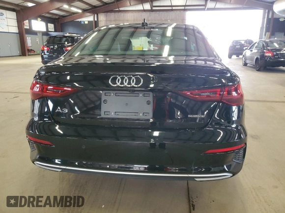 2022 Audi A3 Premium Plus z VIN WAUHUDGY5NA092795, wystawiony jako Copart lot #49279285 z przebiegiem 33 538 mil mil oraz Szkoda całkowita • Salvage title. Historia ofert i sprzedaży dostępna na DreamBid. Obrazek 6.