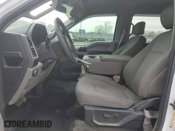 2020 Ford F-150 XL with VIN 1FTEW1CB0LKD62054, listed as a Copart auction lot 49898335 with 139,025 mi miles and Salvage Title. Bid and sale history available at carsss.com. Image 7.