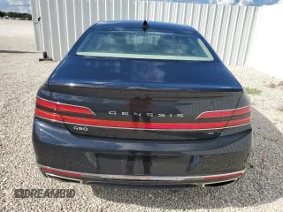 2022 Genesis G90 Ultimate with VIN KMTF54PH1NU095958, listed as a Copart auction lot 72566644 with 32,994 mi miles and Salvage Title. Bid and sale history available at DreamBid. Image 6.