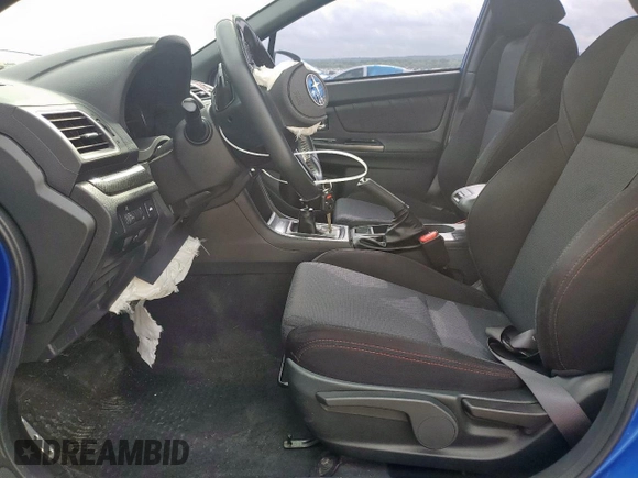 2021 Subaru WRX with VIN JF1VA1A6XM9801232, listed as a Copart auction lot 54597175 with 73,780 mi miles and Salvage title. Bid and sale history available at DreamBid. Image 7.