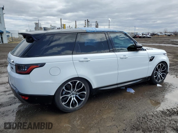 2018 Land Rover Range Rover Sport HSE with VIN SALWR2RVXJA807141, listed as a Copart auction lot 37746404 with 71,531 mi miles and Clean Title. Bid and sale history available at DreamBid. Image 3.