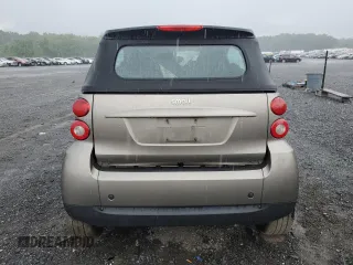 2009 Smart fortwo Passion z VIN WMEEK31XX9K267579, wystawiony jako Copart lot #63469494 z przebiegiem 110 705 mil mil oraz Szkoda całkowita • Salvage title. Historia ofert i sprzedaży dostępna na DreamBid. Obrazek 6.