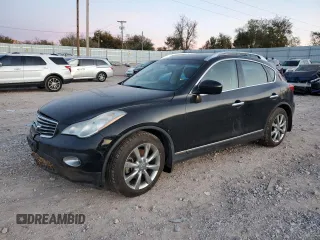 2012 Infiniti EX35 Journey with VIN JN1AJ0HPXCM401476, listed as a Copart auction lot 81082004 with 0 mi miles and Salvage Title. Bid and sale history available at carsss.com. Image 1.