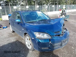 2008 Mazda Mazda3 s Sport with VIN JM1BK343781796292, listed as a IAAI auction lot 41970668 with 197,050 mi miles. Bid and sale history available at carsss.com. Image 1.