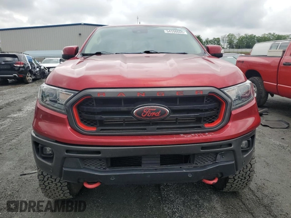 2021 Ford Ranger XL with VIN 1FTER4FH9MLD80721, listed as a Copart auction lot 54598605 with 49,500 mi miles and Clean title. Bid and sale history available at DreamBid. Image 5.