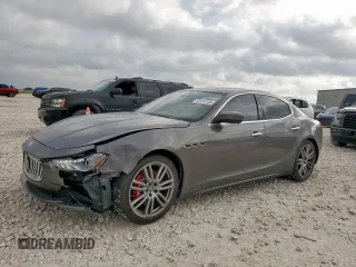 2017 Maserati Ghibli S Q4 с VIN ZAM57RTA7H1198717, выставлен на аукционе Copart как лот 63491155 с пробегом 64 861 миль миль и Списание • Salvage title. История ставок и продаж доступна на DreamBid. Изображение 1.