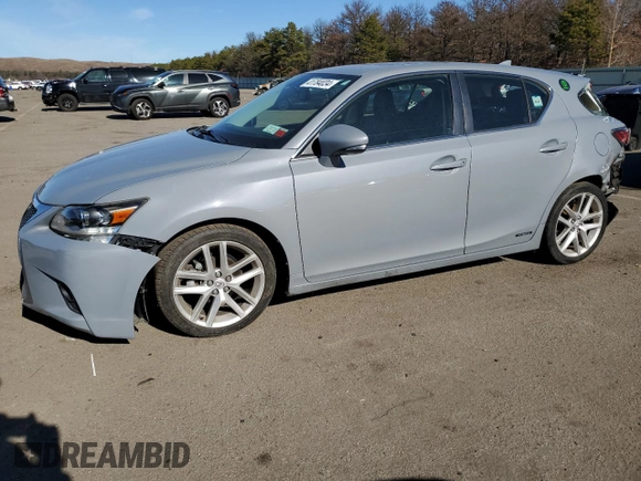 2015 Lexus CT 200h z VIN JTHKD5BH6F2245698, wystawiony jako Copart lot #41784034 z przebiegiem 137 343 mil mil oraz Nie do naprawy. Historia ofert i sprzedaży dostępna na DreamBid. Obrazek 1.