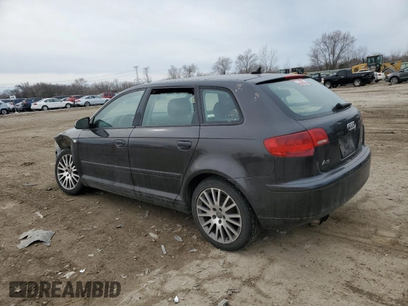 2008 Audi A3 with VIN WAUNF78P48A068528, listed as a Copart auction lot 45762245 with 179,355 mi miles and Salvage Title. Bid and sale history available at carsss.com. Image 2.
