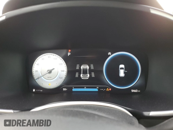 2023 Hyundai Santa Fe Limited with VIN 5NMS4DALXPH518706, listed as a Copart auction lot 41912463 with 5,463 mi miles and . Bid and sale history available at DreamBid. Image 9.