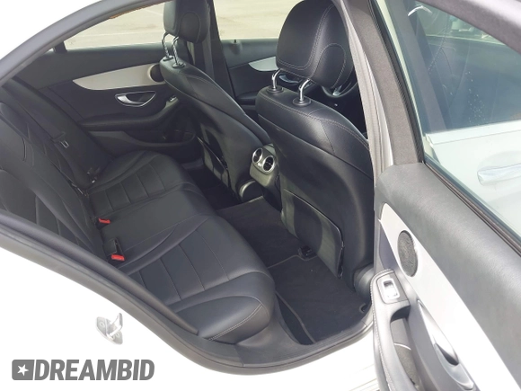 2018 Mercedes-Benz C 300 with VIN 55SWF4JB2JU258957, listed as a IAAI auction lot 42058233 with 61,788 mi miles and . Bid and sale history available at DreamBid. Image 8.