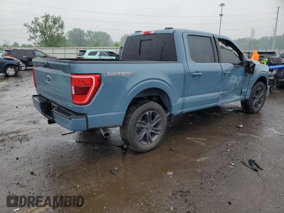 2023 Ford F-150 XL with VIN 1FTEW1EP4PKE78341, listed as a Copart auction lot 59658045 with 27,936 mi miles and Clean title. Bid and sale history available at DreamBid. Image 3.