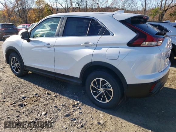 2024 Mitsubishi Eclipse Cross ES z VIN JA4ATUAA0RZ067663, wystawiony jako Copart lot #80663844 z przebiegiem 4 mil mil oraz Szkoda całkowita • Salvage title. Historia ofert i sprzedaży dostępna na DreamBid. Obrazek 2.