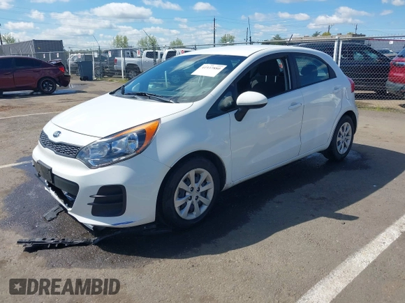 2016 Kia Rio LX with VIN KNADM5A37G6676302, listed as a IAAI auction lot 41937880 with 51,599 mi miles and . Bid and sale history available at DreamBid. Image 17.