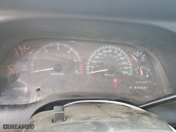 2001 Dodge Ram 1500 Work Special with VIN 1B7HC16X71S199347, listed as a Copart auction lot 45354555 with 189,226 mi miles and Salvage Title. Bid and sale history available at carsss.com. Image 9.