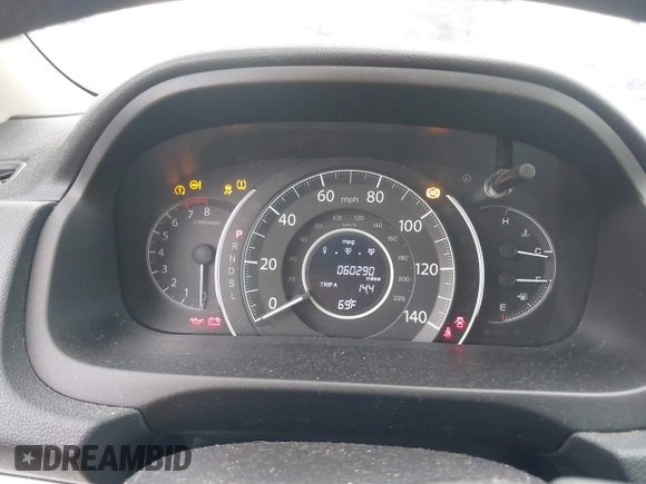 2016 Honda CR-V EX with VIN 2HKRM4H57GH710948, listed as a IAAI auction lot 41896649 with 60,290 mi miles and . Bid and sale history available at DreamBid. Image 7.