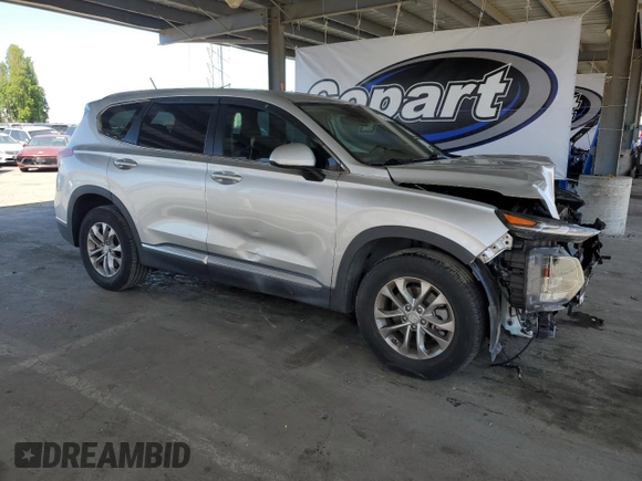 2019 Hyundai Santa Fe SE with VIN 5NMS23AD4KH043877, listed as a Copart auction lot 53997085 with 64,018 mi miles and Salvage Title. Bid and sale history available at carsss.com. Image 4.