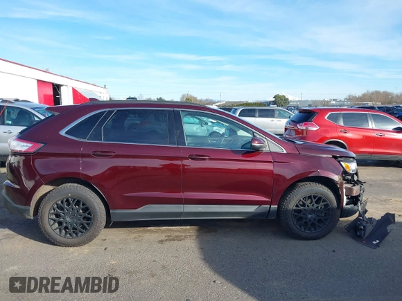 2018 Ford Edge SEL with VIN 2FMPK4J98JBC06837, listed as a IAAI auction lot 41570538 with 117,839 mi miles. Bid and sale history available at carsss.com. Image 13.