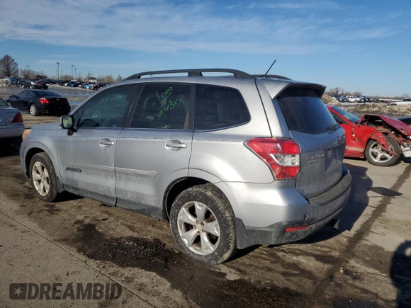 2014 Subaru Forester 2.5i Limited with VIN JF2SJAHC6EH536603, listed as a Copart auction lot 89203315 with 125,286 mi miles and Salvage Title. Bid and sale history available at carsss.com. Image 2.