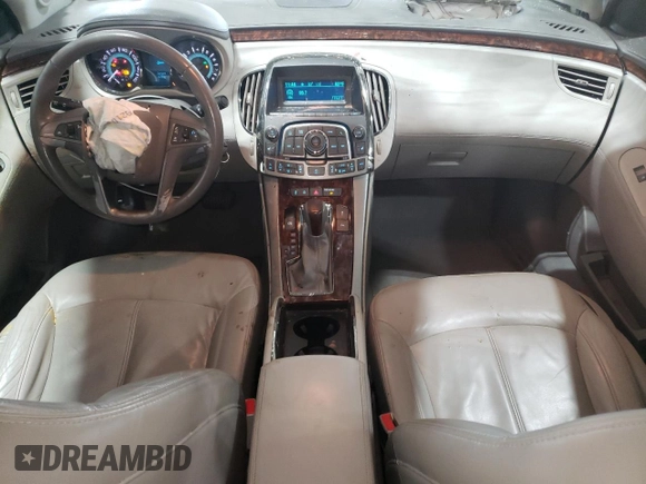2010 Buick LaCrosse CXL with VIN 1G4GC5GG7AF132947, listed as a Copart auction lot 53381215 with 181,145 mi miles and Salvage Title. Bid and sale history available at carsss.com. Image 8.