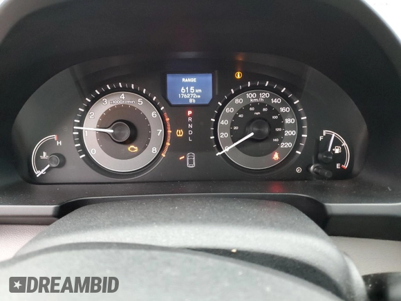 2015 Honda Odyssey Touring Elite with VIN 5FNRL5H91FB504095, listed as a Copart auction lot 53868125 with 176,272 mi miles and Salvage Title. Bid and sale history available at DreamBid. Image 9.