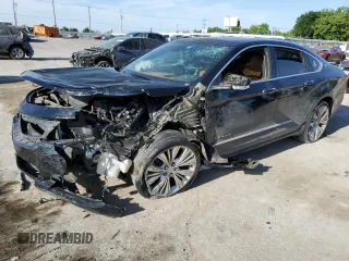 2014 Chevrolet Impala LTZ z VIN 1G1155S39EU127817, wystawiony jako Copart lot #57161835 z przebiegiem 143 004 mil mil oraz Szkoda całkowita • Salvage title. Historia ofert i sprzedaży dostępna na DreamBid. Obrazek 1.