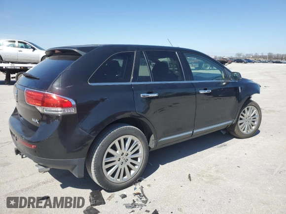 2013 Lincoln MKX with VIN 2LMDJ6JK2DBL13587, listed as a Copart auction lot 49578865 with 79,783 mi miles and Salvage Title. Bid and sale history available at carsss.com. Image 3.