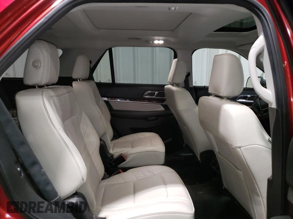 2018 Ford Explorer Platinum with VIN 1FM5K8HT1JGC85342, listed as a Copart auction lot 50576105 with 78,328 mi miles and Salvage Title. Bid and sale history available at carsss.com. Image 11.