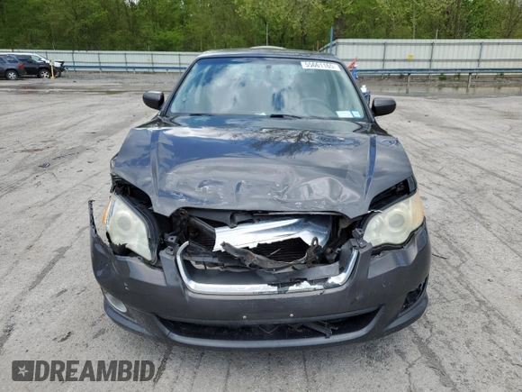 2009 Subaru Legacy Limited with VIN 4S3BL626397221925, listed as a Copart auction lot 55661165 with 204,910 mi miles and Salvage title. Bid and sale history available at DreamBid. Image 5.