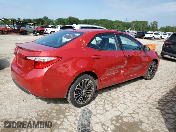 2016 Toyota Corolla L with VIN 2T1BURHE2GC716738, listed as a Copart auction lot 55645194 with 87,305 mi miles and Salvage title. Bid and sale history available at DreamBid. Image 3.