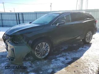 2022 Lexus RX with VIN JTJJGKFA1N2024389, listed as a Copart auction lot 41674145 with 57,791 mi miles and Salvage Title. Bid and sale history available at carsss.com. Image 1.