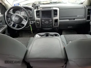 2018 Ram 1500 Big Horn with VIN 1C6RR7GG8JS310712, listed as a Copart auction lot 54165265 with 129,619 mi miles and Salvage title. Bid and sale history available at DreamBid. Image 8.