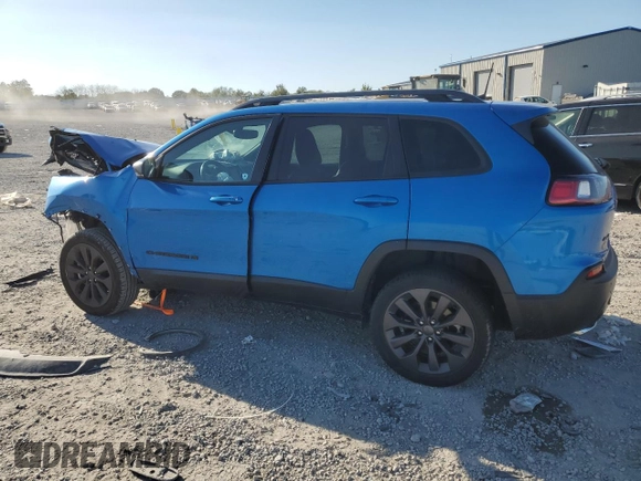 2021 Jeep Cherokee 80th Anniversary with VIN 1C4PJMMN4MD175360, listed as a Copart auction lot 74979124 with Not provided miles and Salvage title. Bid and sale history available at DreamBid. Image 2.